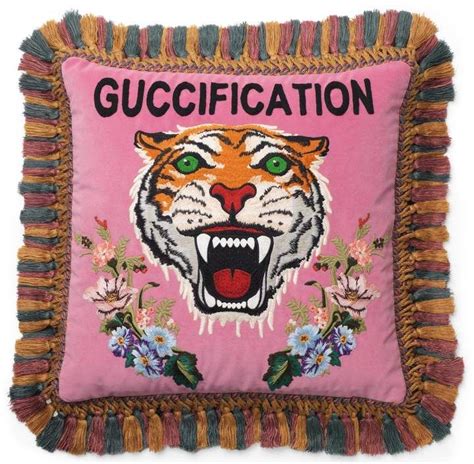 gucci pillow tiger|gucci tiger clothing.